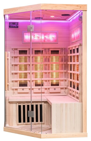 BPS-koupelny Infrasauna Alta 6 120x120, 2-3 osoby