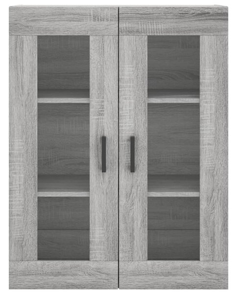 Skříň highboard šedá sonoma 69,5 x 34 x 180 cm kompozitní dřevo 3198663