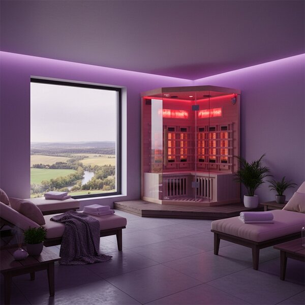 BPS-koupelny Infrasauna Alta 6 120x120, 2-3 osoby