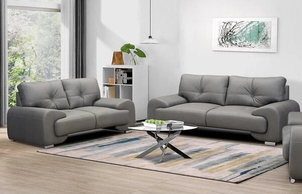 Sedací souprava omega Lux 3+2+1, šedá (Vega 88)