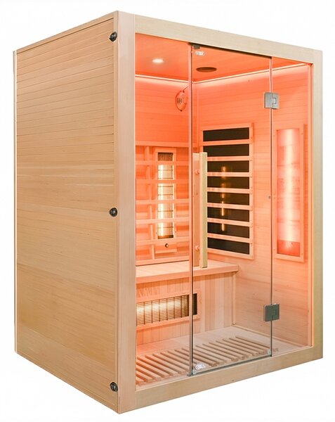 BPS-koupelny Infrasauna Alta 3 150x120, 3-4 osoby