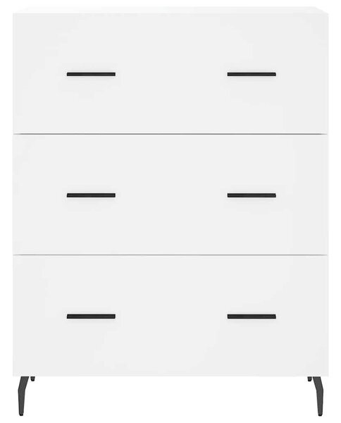 Skříň highboard bílá 69,5 x 34 x 180 cm kompozitní dřevo 3198417