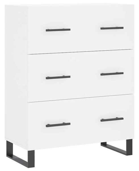 Skříň highboard bílá 69,5 x 34 x 180 cm kompozitní dřevo 3198425