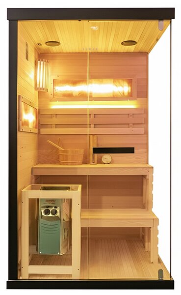 BPS-koupelny Finská sauna Lark 1 120x120, 2 osoby