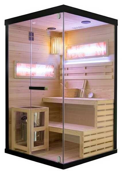 BPS-koupelny Finská sauna Lark 1 120x120, 2 osoby