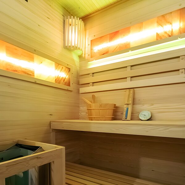 BPS-koupelny Finská sauna Lark 1 120x120, 2 osoby