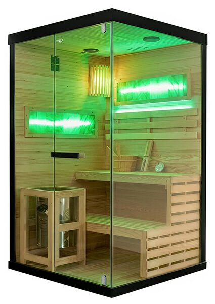 BPS-koupelny Finská sauna Lark 1 120x120, 2 osoby