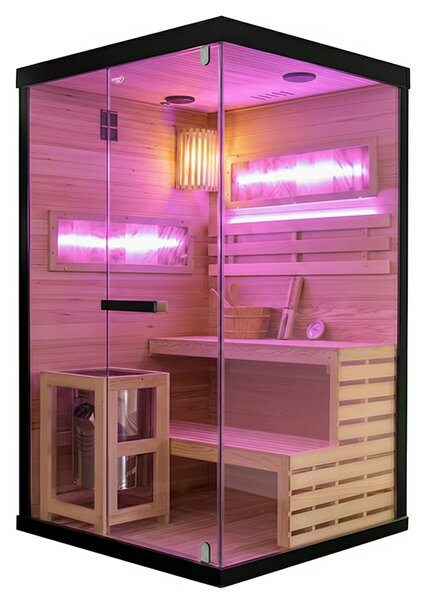 BPS-koupelny Finská sauna Lark 1 120x120, 2 osoby