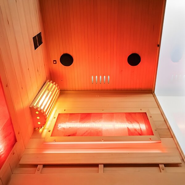 BPS-koupelny Finská sauna Lark 1-WD 120x120, 2 osoby
