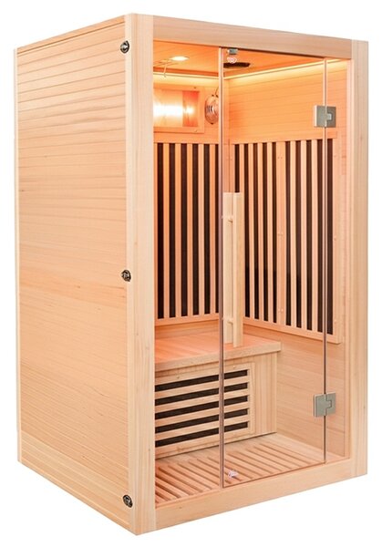BPS-koupelny Infrasauna Alta 2-CRB 120x105, 2-3 osoby