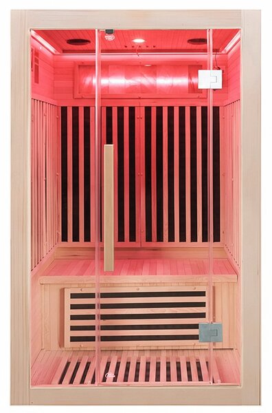 BPS-koupelny Infrasauna Alta 2-CRB 120x105, 2-3 osoby