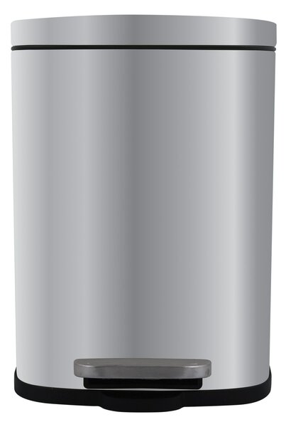 Spirella pedálový odpadkový koš AKIRA, kartáčovaná nerez ocel, soft-close, 12 L
