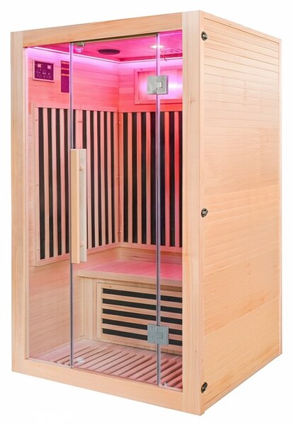 BPS-koupelny Infrasauna Alta 2-CRB 120x105, 2-3 osoby