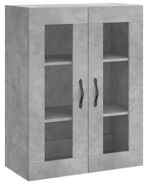 Skříň highboard betonově šedá 69,5x34x180 cm kompozitní dřevo 3198693