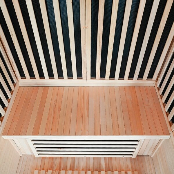 BPS-koupelny Infrasauna Alta 2-CRB 120x105, 2-3 osoby