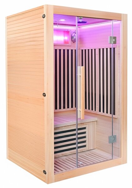BPS-koupelny Infrasauna Alta 2-CRB 120x105, 2-3 osoby