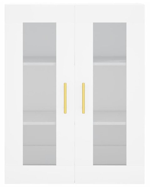 Skříň highboard bílá 69,5 x 34 x 180 cm kompozitní dřevo 3198521