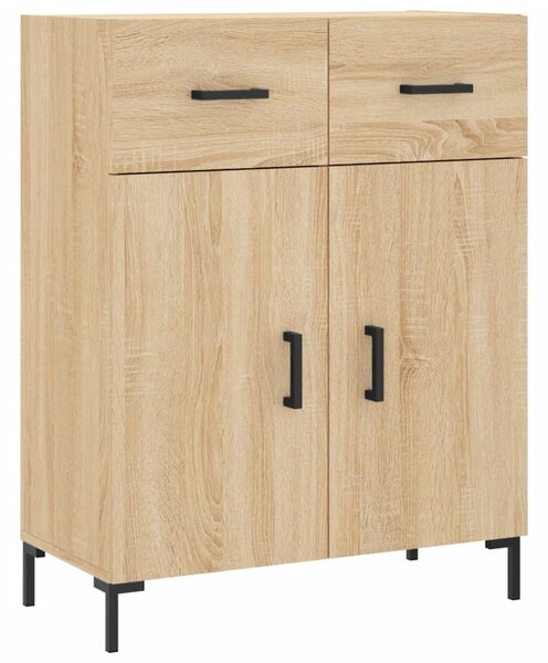 Skříň highboard dub sonoma 69,5 x 34 x 180 cm kompozitní dřevo 3199876