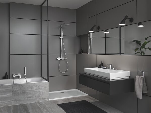 GROHE Eurocube - Páková vanová baterie, DN 15, Chrom 23140000