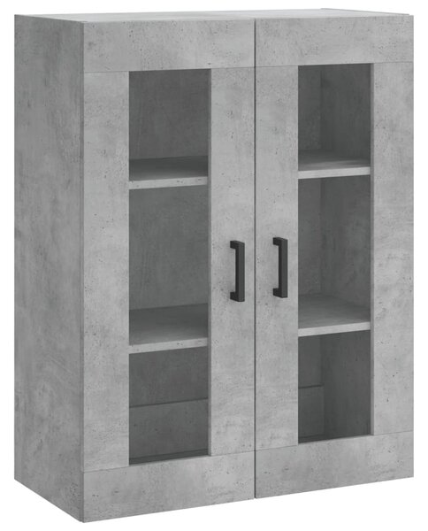 Skříň highboard betonově šedá 69,5x34x180 cm kompozitní dřevo 3198597