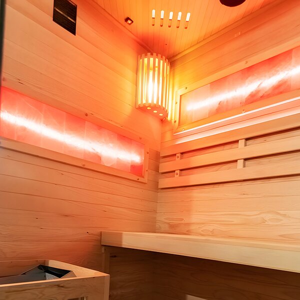 BPS-koupelny Finská sauna LARK2 120x120, 2 osoby