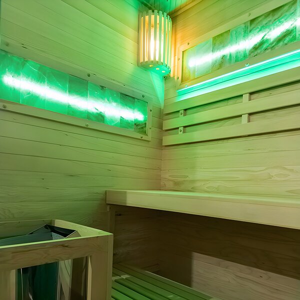 BPS-koupelny Finská sauna LARK2 120x120, 2 osoby