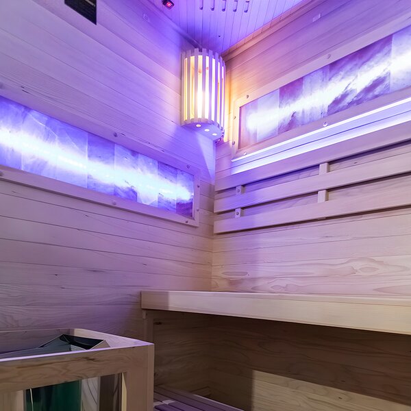 BPS-koupelny Finská sauna LARK2 120x120, 2 osoby
