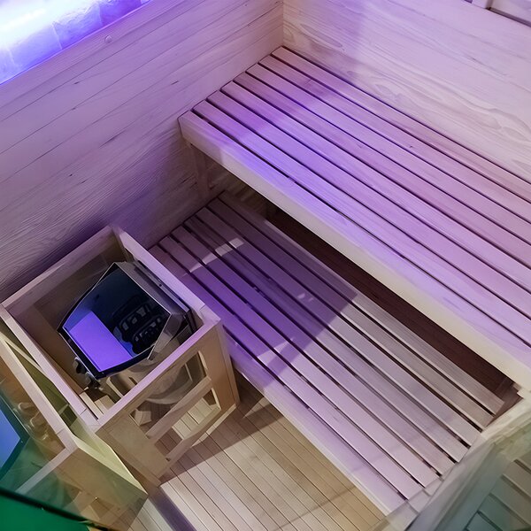 BPS-koupelny Finská sauna LARK2 120x120, 2 osoby