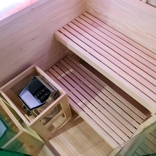 BPS-koupelny Finská sauna LARK2 120x120, 2 osoby