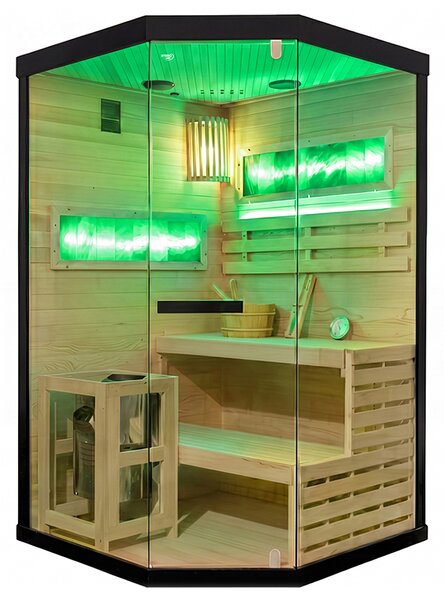 BPS-koupelny Finská sauna LARK2 120x120, 2 osoby