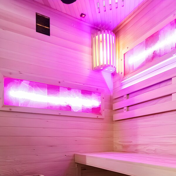 BPS-koupelny Finská sauna LARK2 120x120, 2 osoby