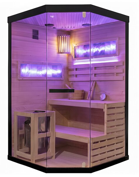 BPS-koupelny Finská sauna LARK2 120x120, 2 osoby