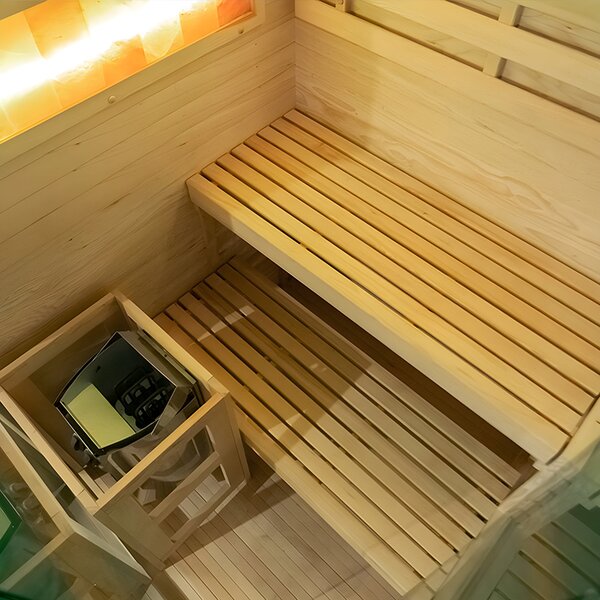 BPS-koupelny Finská sauna LARK2 120x120, 2 osoby