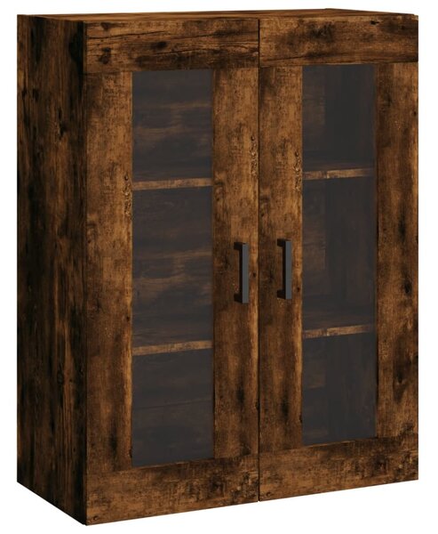 Skříň highboard kouřový dub 69,5 x 34 x 180 cm kompozitní dřevo 3198534