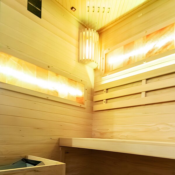 BPS-koupelny Finská sauna LARK2 120x120, 2 osoby
