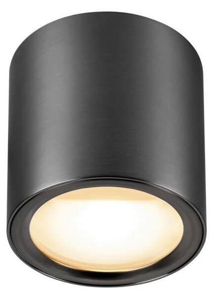 Stropní Lampa SLV, Oculus, stmívatelné, Bronzová / starobylá mosaz, Obývací pokoj, Hliník, Moderní