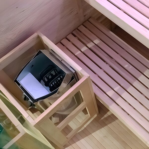 BPS-koupelny Finská sauna LARK2 120x120, 2 osoby