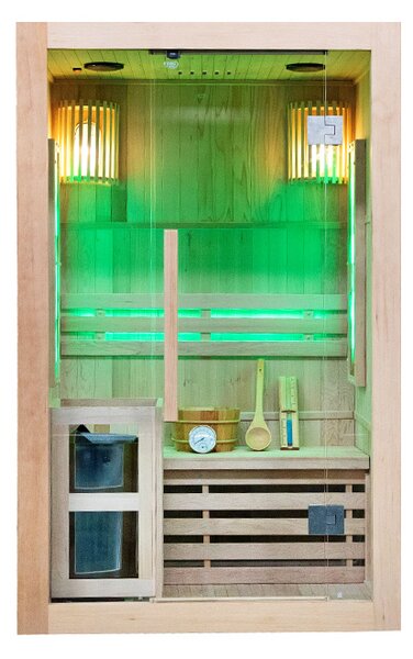 BPS-koupelny Finská sauna KEMI1 120x105, 1-2 osoby