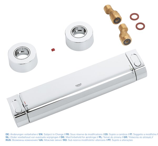 GROHE Grohtherm 2000 - Termostatická sprchová baterie, DN 15, Chrom 34169001