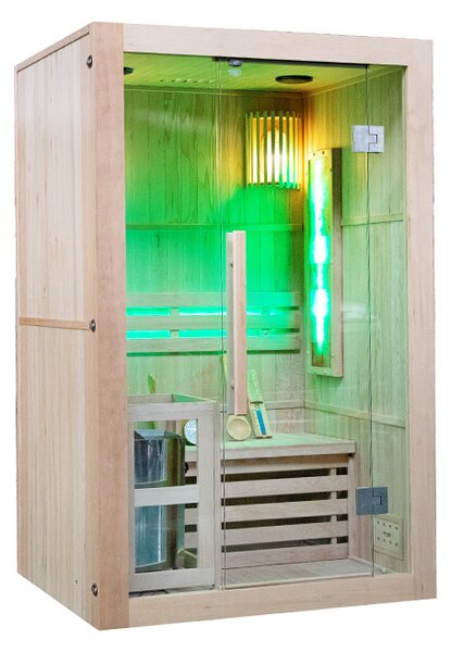 BPS-koupelny Finská sauna KEMI1 120x105, 1-2 osoby