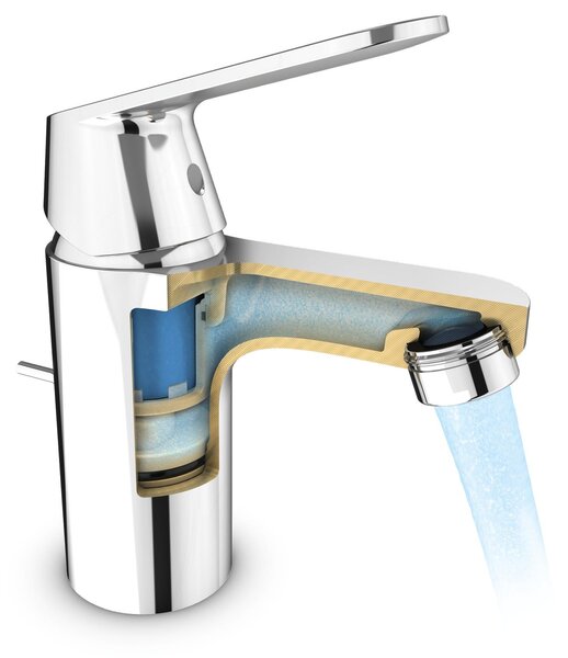 GROHE Eurosmart Cosmopolitan - Páková umyvadlová baterie DN 15, velikost S, Chrom 3282500E
