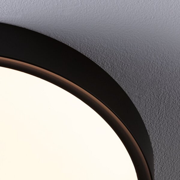 Stropní Lampa Paulmann, Tega, Černá, Koupelna, Plast, Moderní
