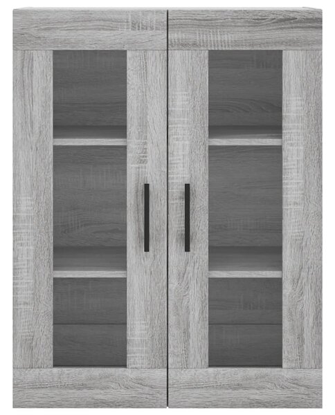Skříň highboard šedá sonoma 69,5 x 34 x 180 cm kompozitní dřevo 3198559