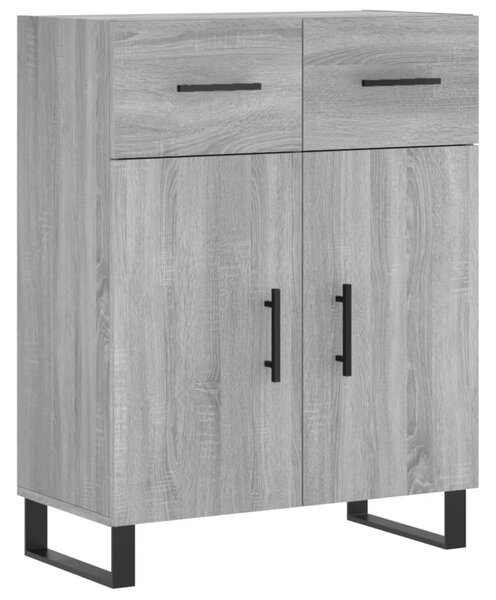 Skříň highboard šedá sonoma 69,5 x 34 x 180 cm kompozitní dřevo 3198559