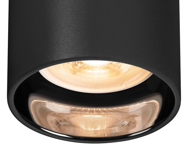 Stropní Lampa SLV, Asto Tube, stmívatelné, Černá, Obývací pokoj, Kov, Moderní