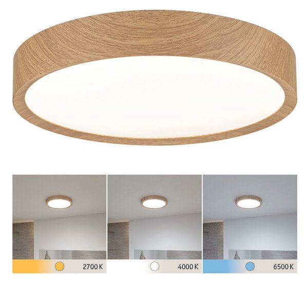 Stropní Lampa Paulmann, Tega, Dřevo, Koupelna, Plast, Moderní