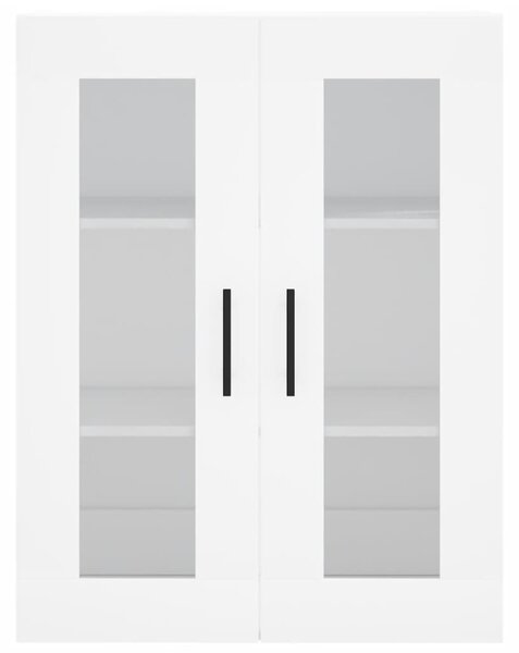 Skříň highboard bílá 69,5 x 34 x 180 cm kompozitní dřevo 3198553