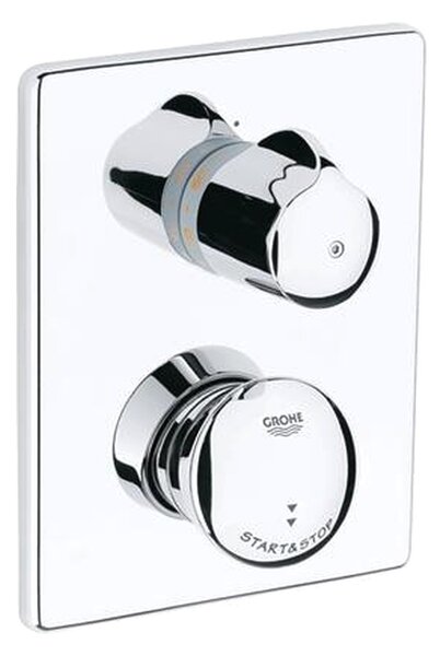 GROHE Eurodisc SE - Samouzávěrová sprchová termostatická baterie DN 15, Chrom 36247000