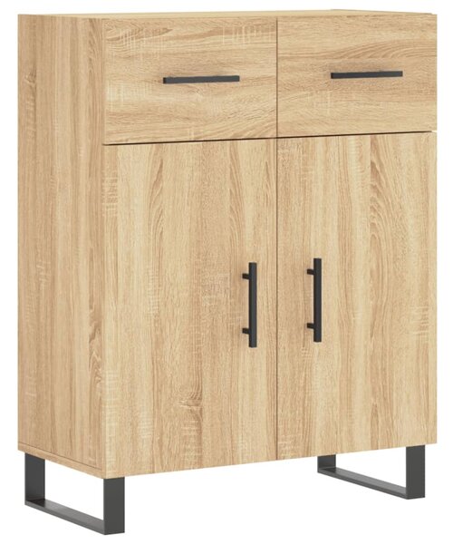 Skříň highboard dub sonoma 69,5 x 34 x 180 cm kompozitní dřevo 3199900