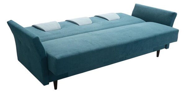 Sedací souprava Boston 3+1+1, zelená (MIL 17015/17016, wenge)